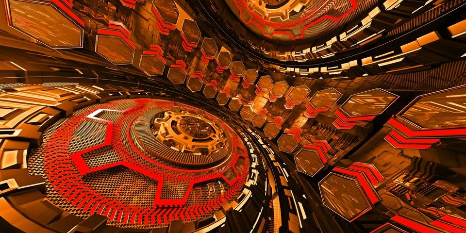 Technologies of the future Stock Illustration