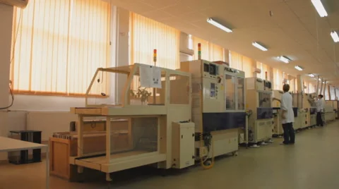 Technology 0002-SMD assembly machine Stock Footage 1217357