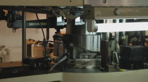 Technology 0007- SMD assembly machine Stock-Footage 1217439