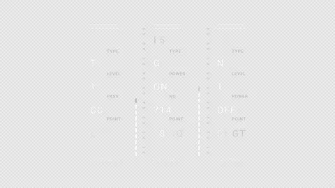 Technology 2D GFX  HUD elements. Stock Footage 150216049
