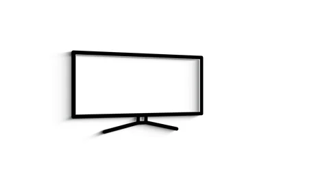Technology 3D shadow icon on white background. Information technology. Motion Vídeos de archivo 153805172