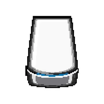 Technology 5g modem pixel art vector illustration 库存插图