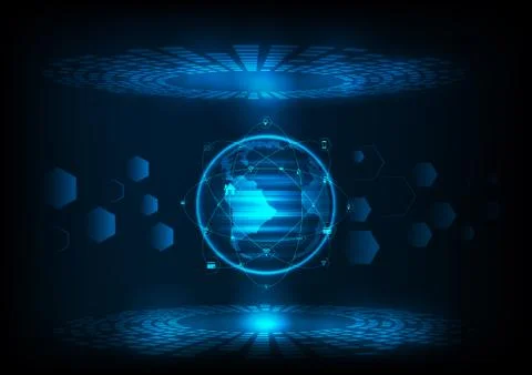 Technology abstract 79 Stock Illustration