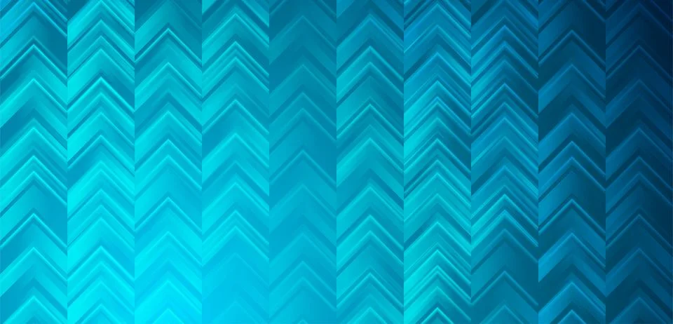 Technology abstract background with bright blue arrows Stock Illustration