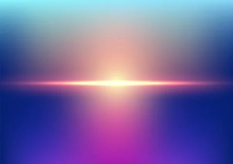 Technology abstract background with glowing light burst vibrant gradients o.. 스톡 일러스트