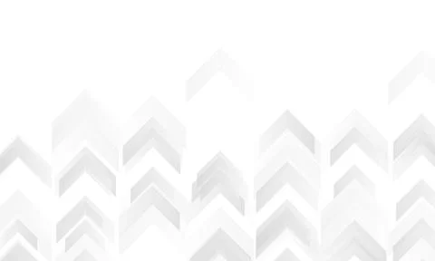 Technology abstract background with grey white arrows Stock Illustration