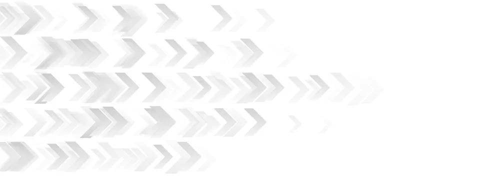 Technology abstract background with grey white arrows Stock Illustration