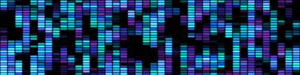 Technology Abstract background Led light pattern panorama Stock-Illustration