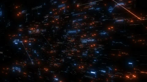 Technology abstract background with lines Stock Footage 152800650