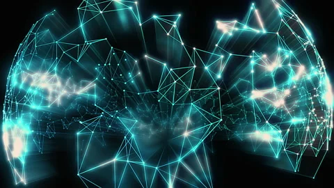 Technology Abstract Background Particle,Graphic Background Stock Footage 166733035