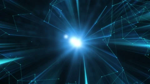 Technology Abstract Background Particle,Graphic Background Stock Footage 166900313