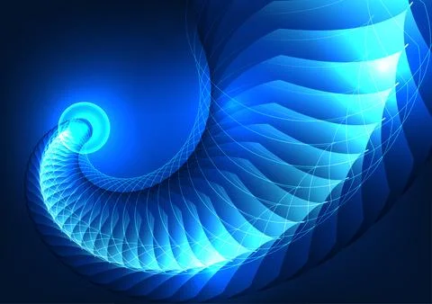 Technology abstract background Smart technology communication signal that c.. Stockillustratie