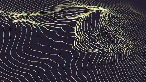 Technology Abstract Background Vector. Science Tech. Digital Network 스톡 일러스트