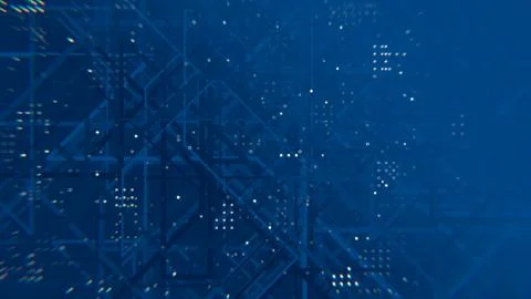 Technology abstract blue background. Technology background, from series best  イラスト素材