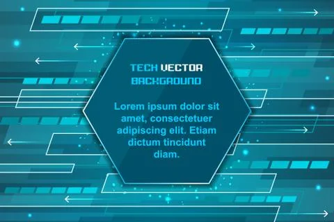 Technology abstract futuristic background. Stock Illustration