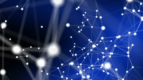 Technology Abstract Geometric Background. Moving Abstract Decoration 3D Render. Stock Footage 205047585