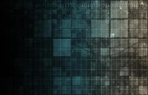 Technology abstract Stock Illustration