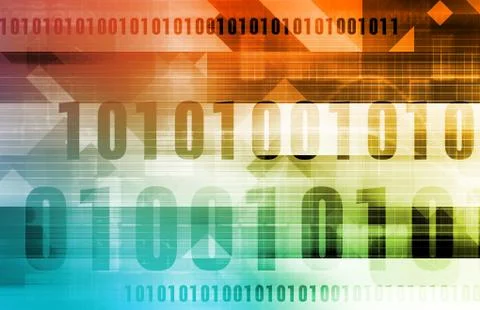 Technology Abstract Stock Illustration