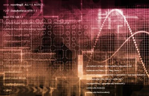 Technology Abstract Stock Illustration