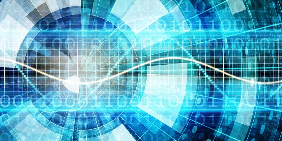 Technology Abstract Stock Illustration