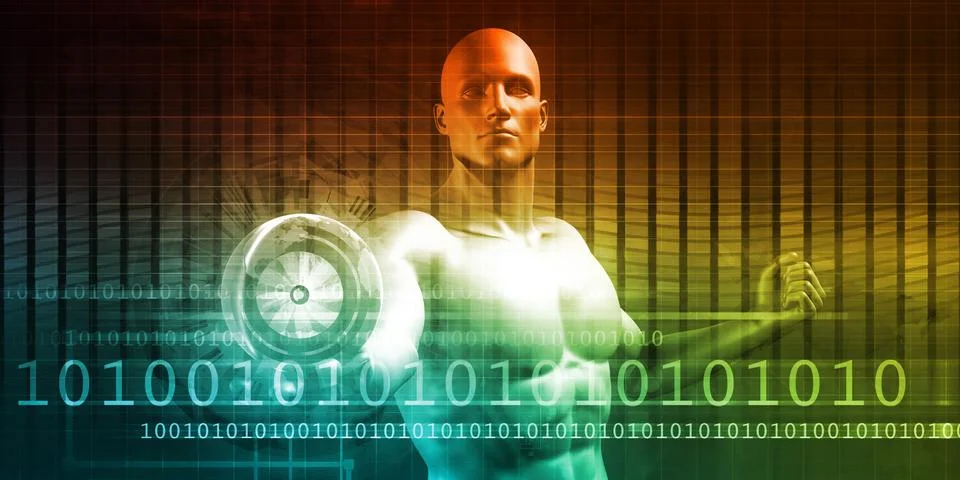 Technology Abstract Stock Illustration