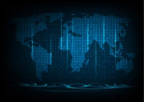 Technology abstract Stock Illustration