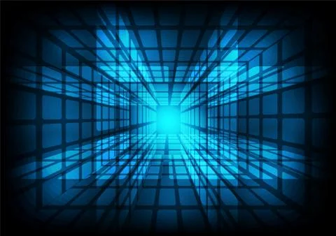 Technology abstract Stock Illustration