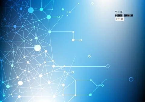 Technology abstract Stock Illustration