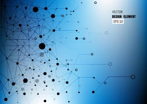 Technology abstract Stock Illustration