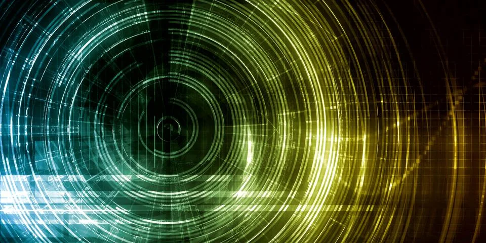 Technology Abstract Stock Illustration