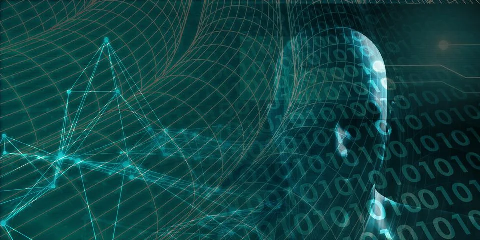 Technology Abstract 库存插图