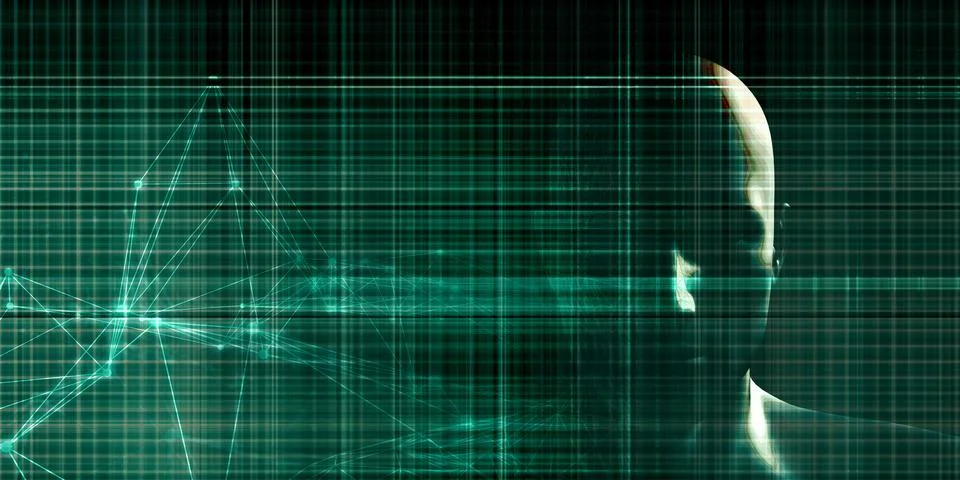 Technology Abstract Stock Illustration