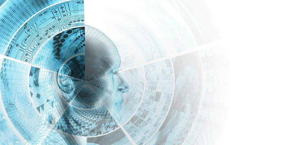 Technology Abstract Stock Illustration