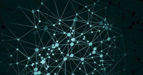 Technology abstract illustration machine learning algorithm Stock Footage 114112367