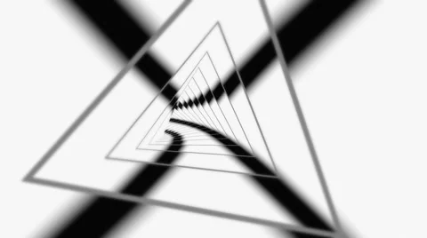 Technology Abstract Tunnel.Seamless loop Stock Footage 46802161