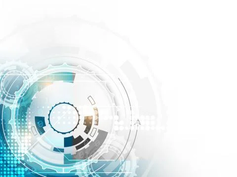 Technology abstract vector background Stock Illustration