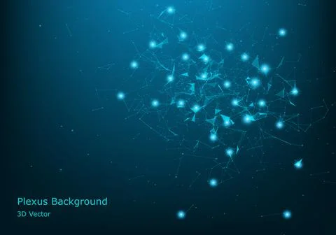 Technology abstract vector background.Data visualization.Sound wave, polygona Illustrazione stock