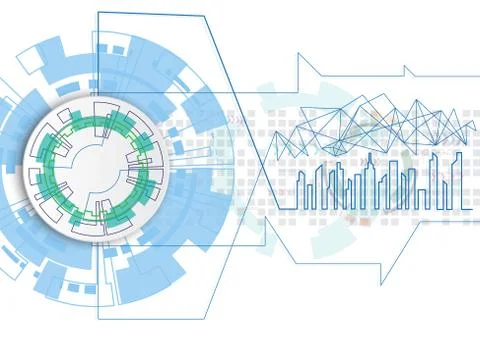 Technology abstract44 Stock Illustration