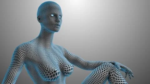 Technology of AI Artificial intelligence big data machine deep learning Stock Illustration