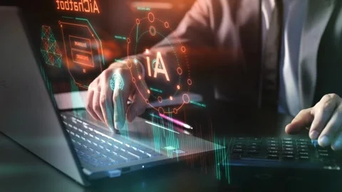 Technology AI work Stock-Footage 277791047