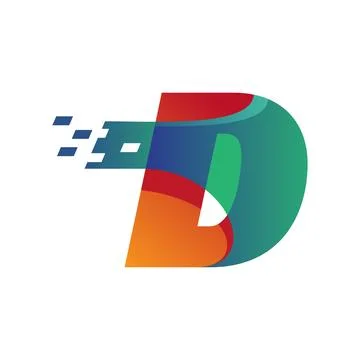 Technology Alphabet D Stock Illustration