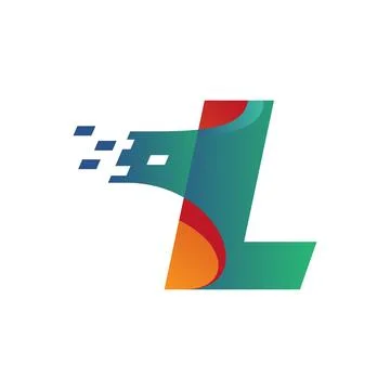 Technology Alphabet L Stock Illustration