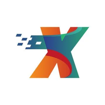 Technology Alphabet X Stock Illustration
