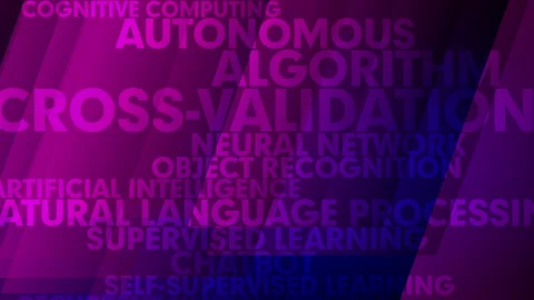 Technology and ai artificial intelligence abstract background with natural Stock Footage 270424984