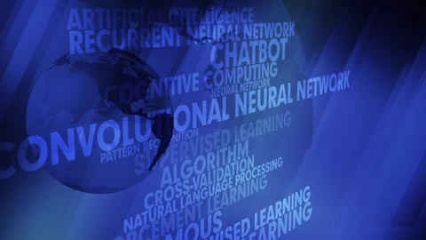 Technology and ai exploring world globe through artificial intelligence Vídeos de archivo 270508502