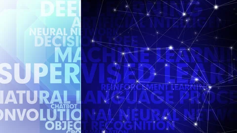 Technology and background of artificial intelligence neural networks natural Stock Footage 270707792