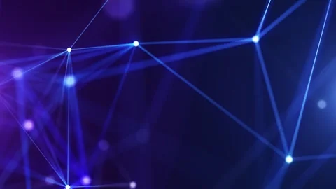 Technology and Digital soft elegance multi color loop background Stock Footage 274413385