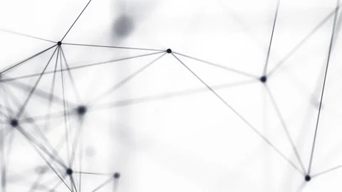 Technology and Digital soft elegance white loop background Stock Footage 274413390