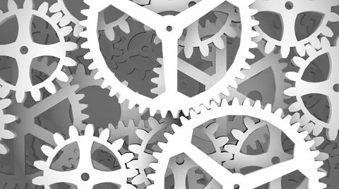 Technology and engineering abstract background Illustrazione stock