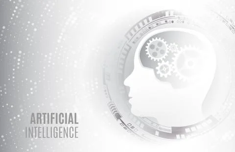 Technology and engineering web background. Future internet technology. Stock Illustration